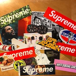 Supreme & Hype Stickers